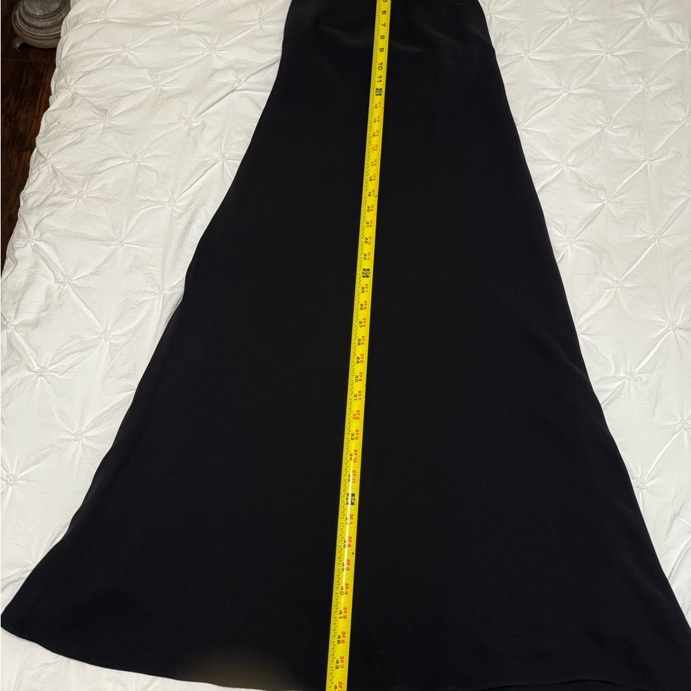 Vintage Evan Picone  Elegant Black Maxi Dress - Picture 8 of 8
